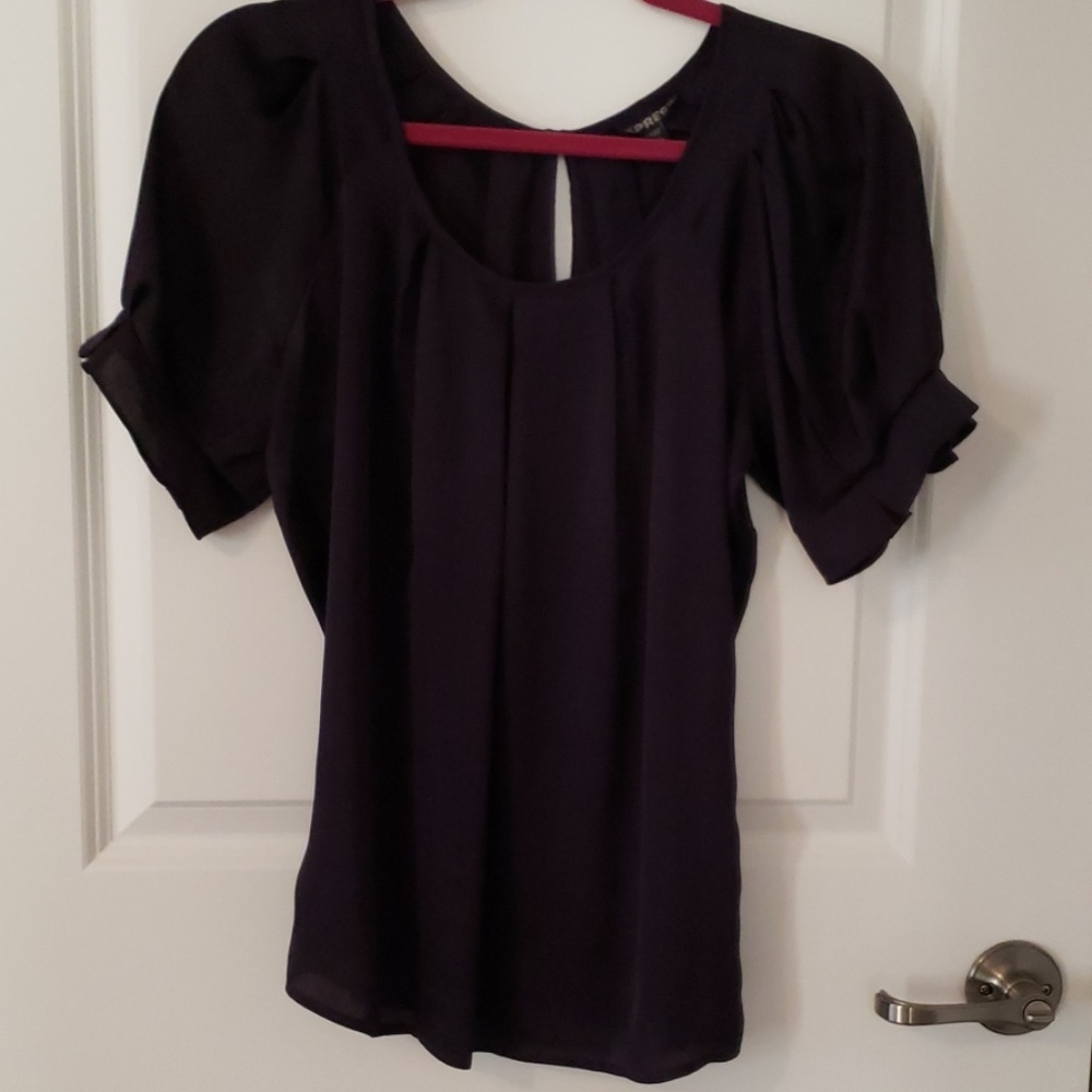 EXPRESS Satin Blouse Size XS